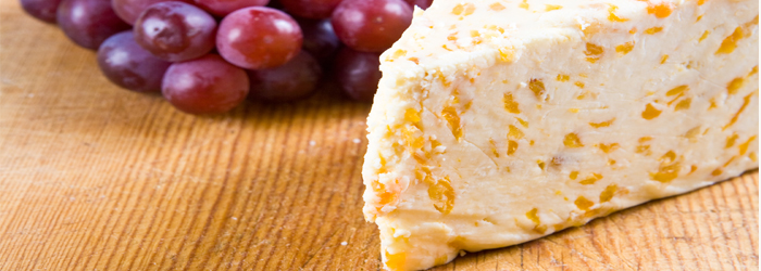 White Stilton with Apricot