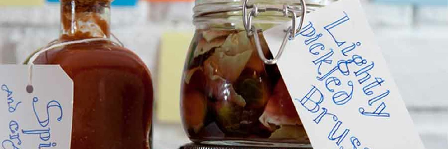 Pickled brussels sprouts recipe