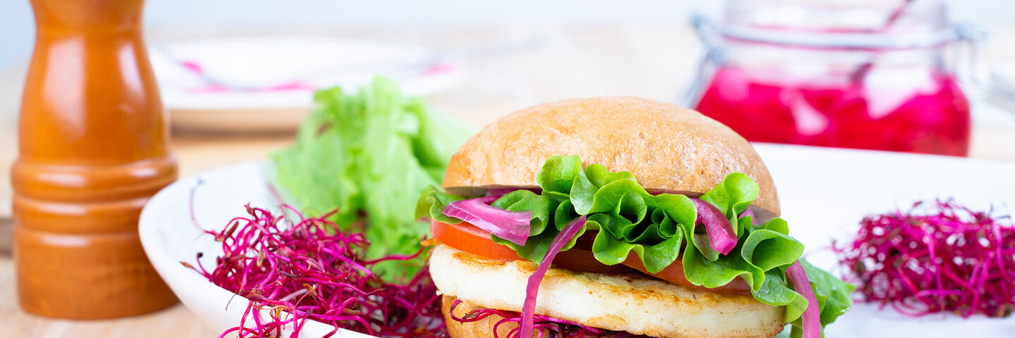 SuperValu Kids Cooking Halloumi Burgers