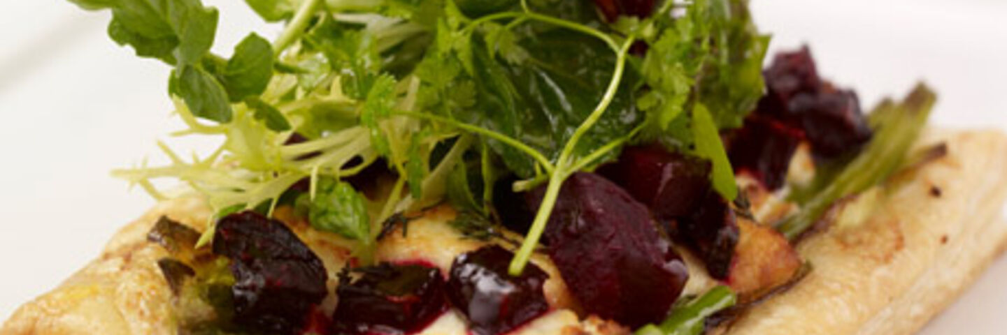 Asparagus and Goat's Cheese Tartlets