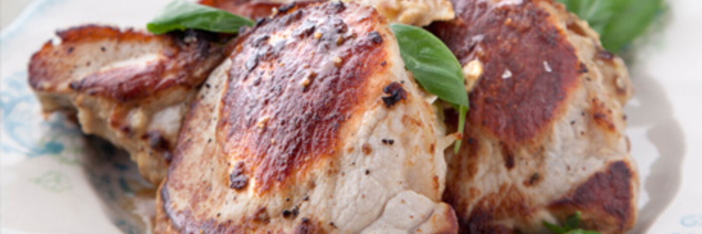Brie Stuffed Pork Chops