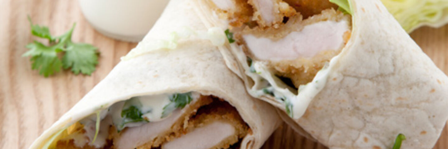 Chicken Goujon Wraps
