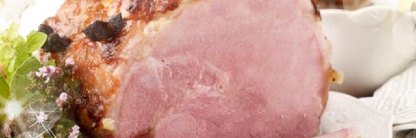 Ginger & Honey Glazed Ham