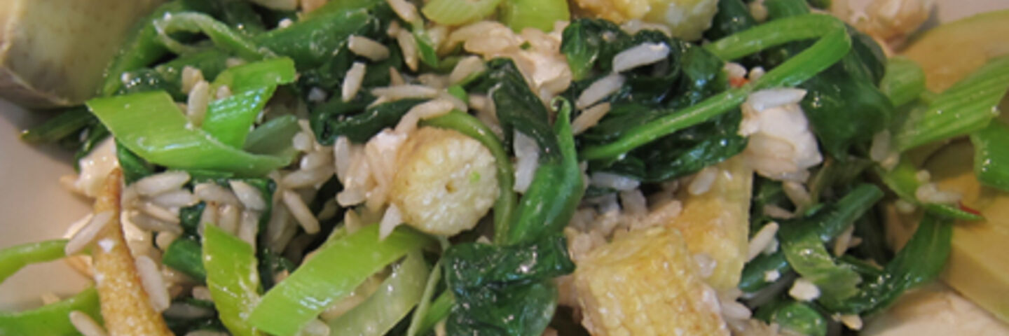 Green Bean & Avocado Brown Rice Salad
