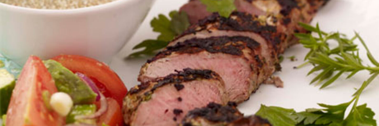 Marinated Pork with Yoghurt and Coriander