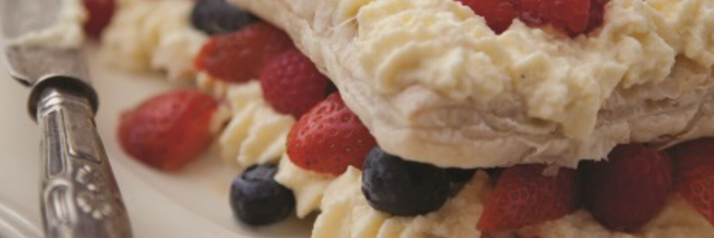 Summer Berry Mille Feuille