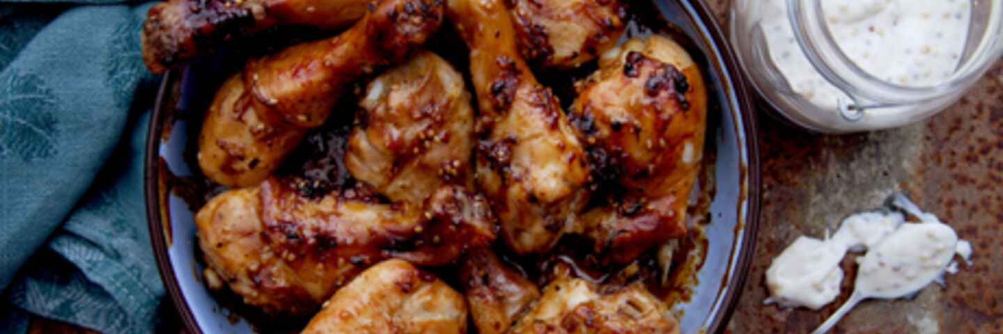 Curried Sticky Chicken