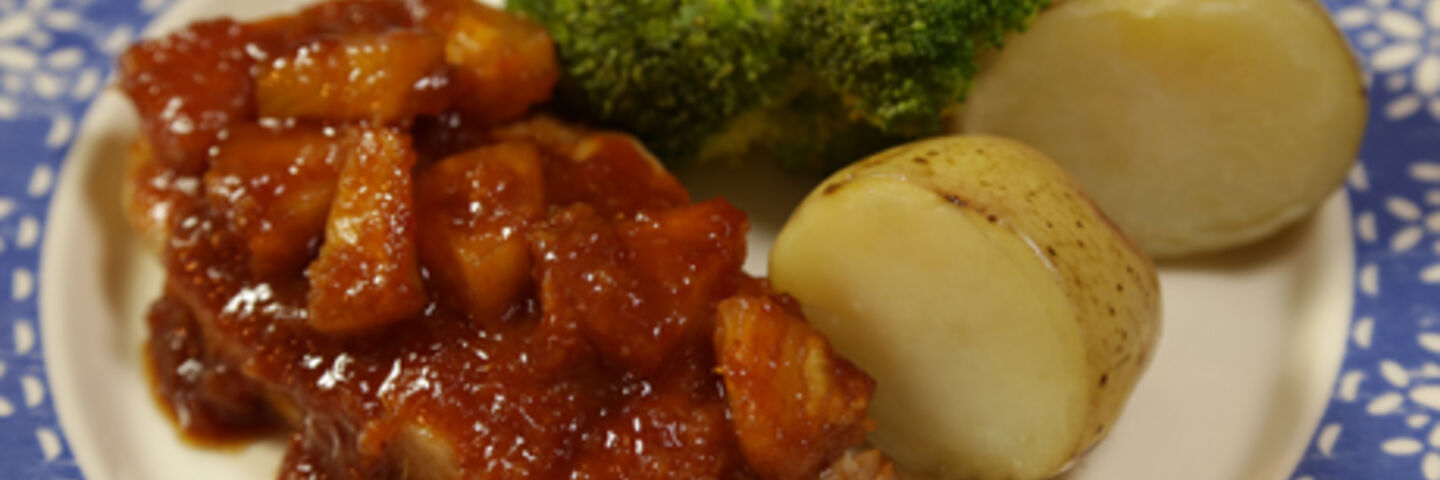 Saturday 24th Jan - Ginger and Pineapple Pork Chop