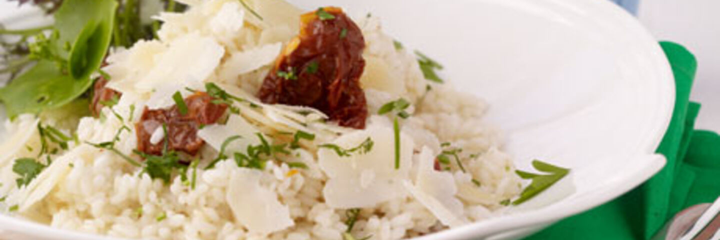 Parmesan and Sundried Tomato Risotto