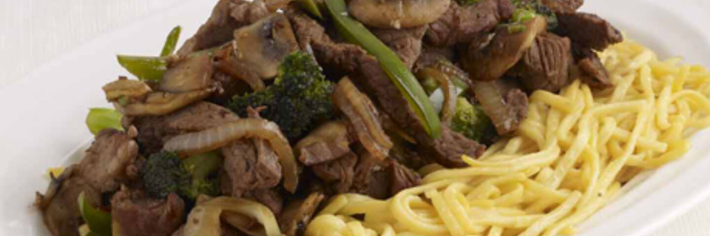 Beef and Vegetable Noodle Stir Fry