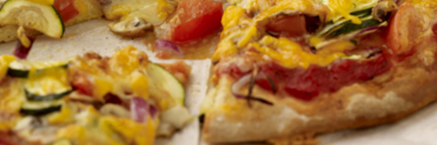 Vegetarian Soda Bread Pizza