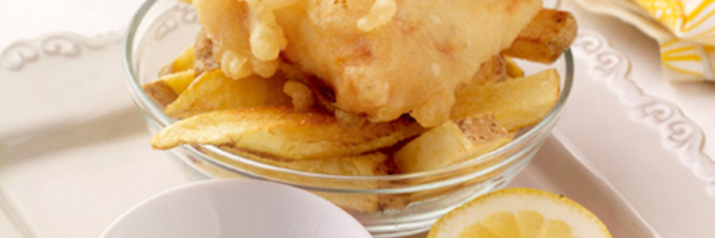 Beer Battered Fish with Chunky Chips