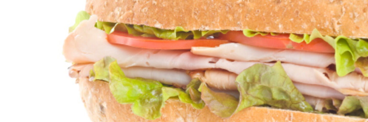 Turkey and Salad Sub