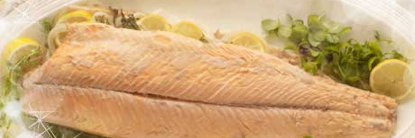 Whole Baked Salmon
