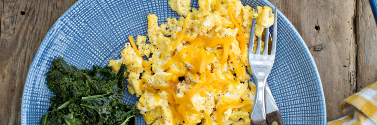 Stuffed eggs kale