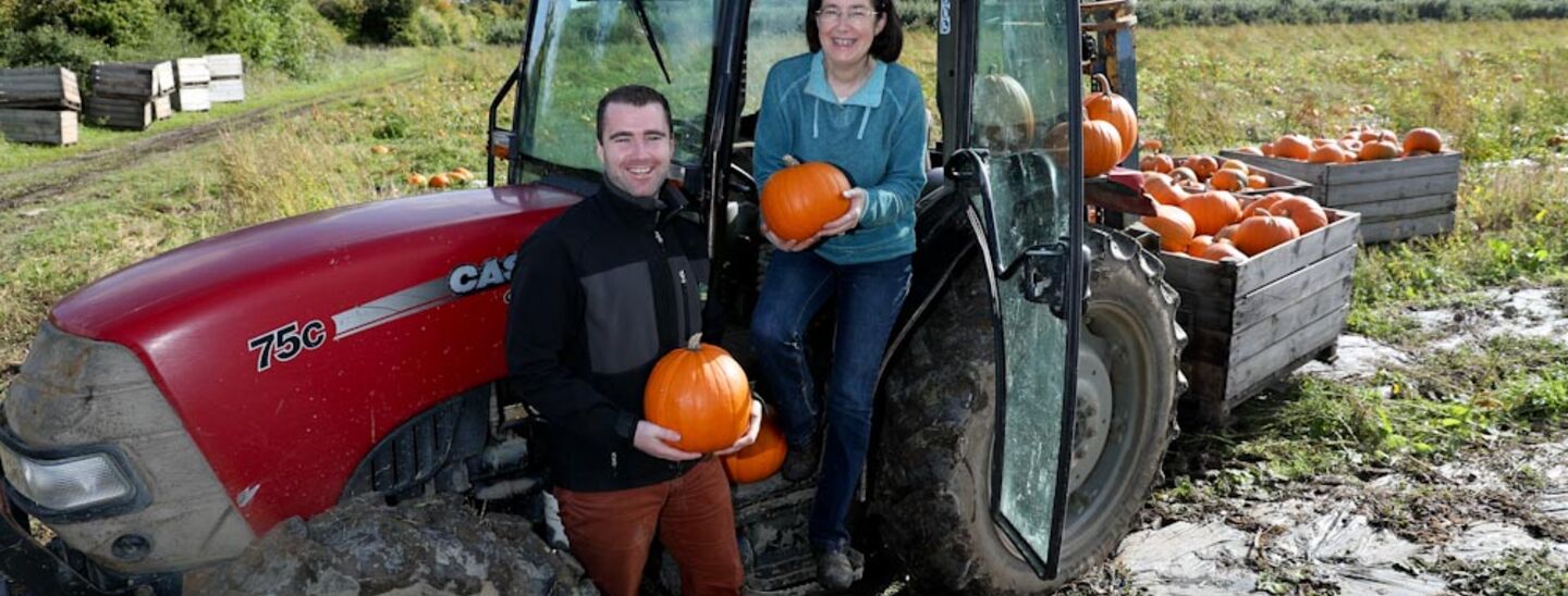 SuperValu Pumpkin Supplier Denise Buckley