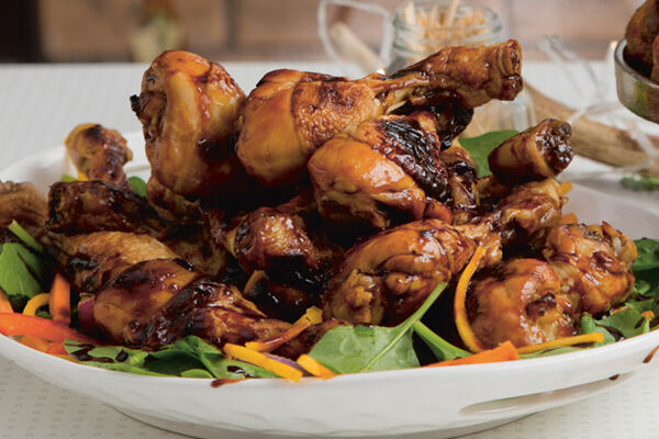 Sticky barbecue chicken 2recipe