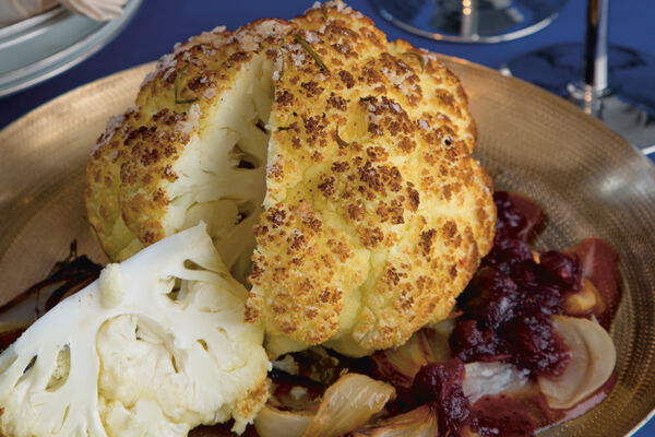 Kevin baked cauliflower