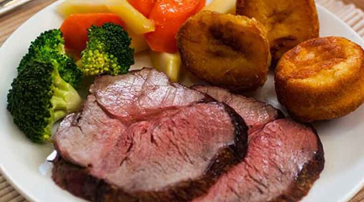 Traditional roast beef recipe