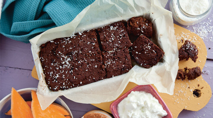 David sweet potato brownies