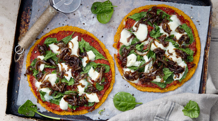 Sweet potato pizzar recipe