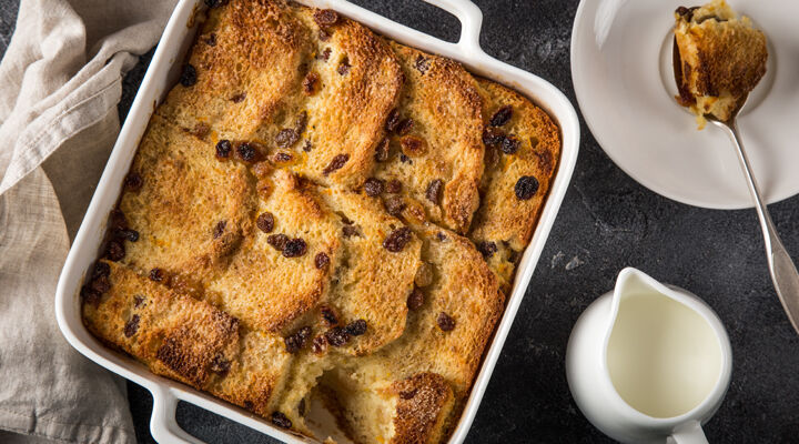 Bread and butter pudding recipe