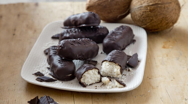 Coconut chocolate bars recipe