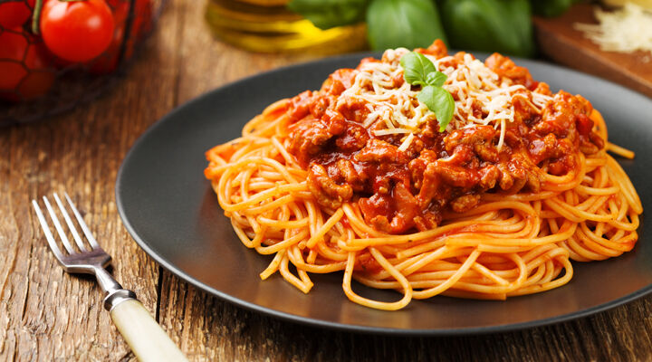 Spaghetti bolognese recipe