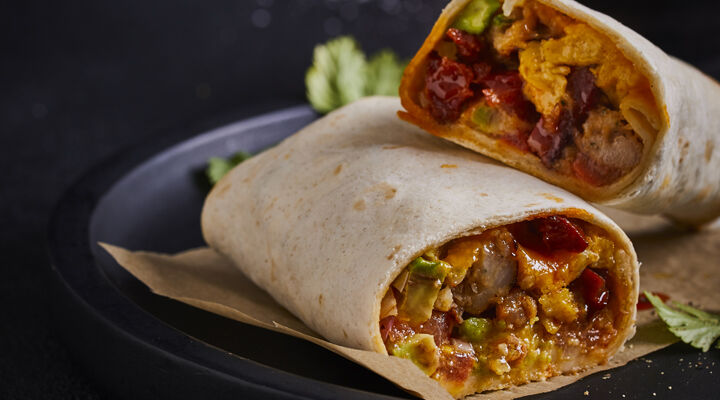Breakfast burrito recipe