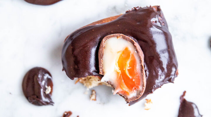 Creme egg doughnuts recipe