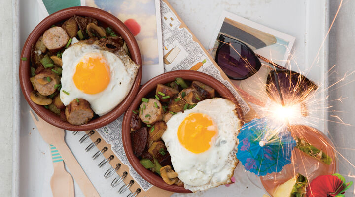 Cajun hash browns
