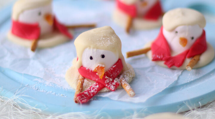 SuperValu Sharon's Christmas Melting White Chocolate Snowmen SuperValu MeltingWhiteChocolateSnowmen Recipe