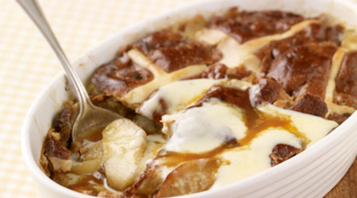 Easter Bread and Butter Pudding