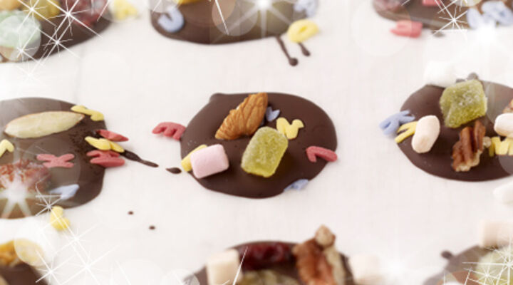 Chocolate Disc Variety with Mixed Nuts and Sweets