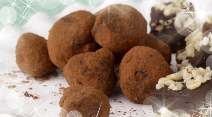 Christmas Pudding Truffles