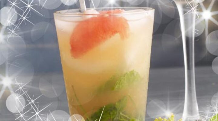 Grapefruit Mojito Mocktail
