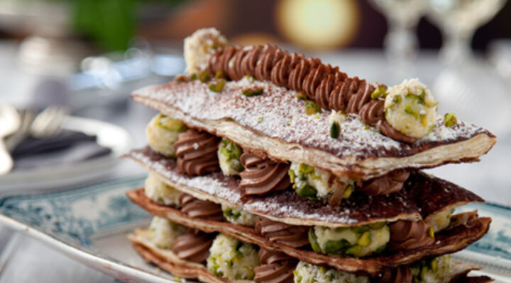 Millefeuille of Chocolate