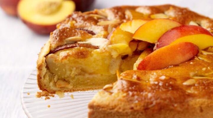 Peach Bakewell Tarte