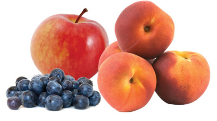 Peachy Apple & Blueberry