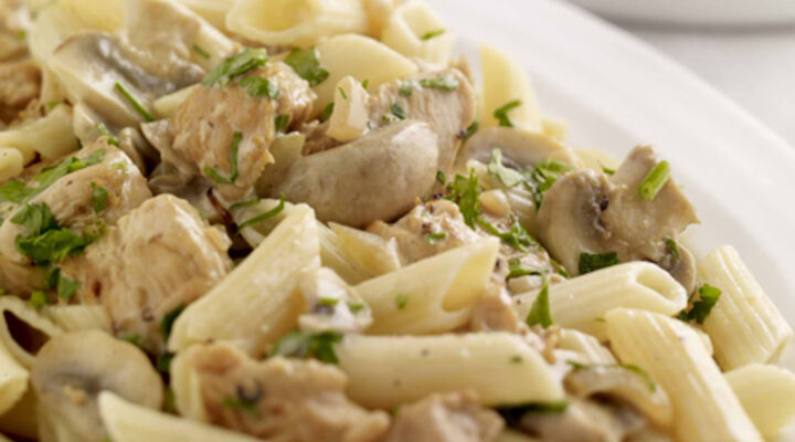 Creamy Chicken and Mushroom Pasta