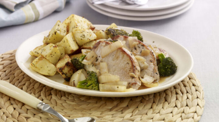 Pork Medallions in Lemon Sauce