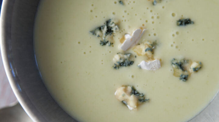 Wicklow Blue Brie Soup