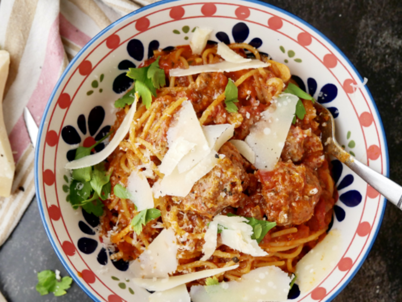 Beef Meatballs ragu