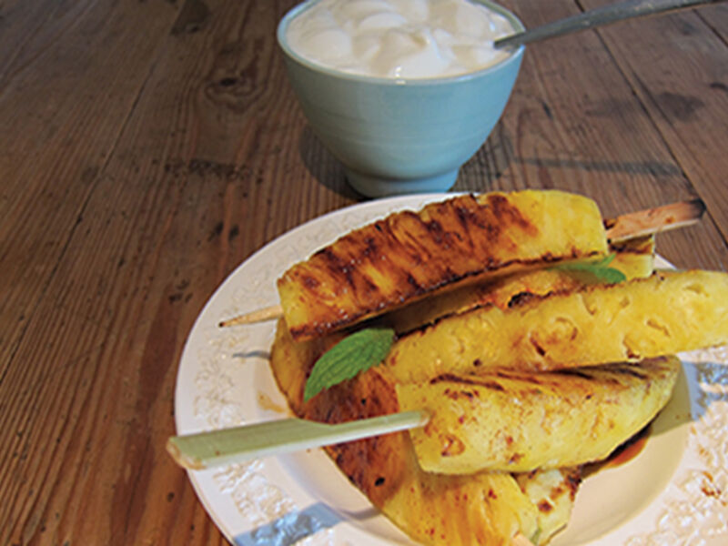 Grilled pineapple recipe