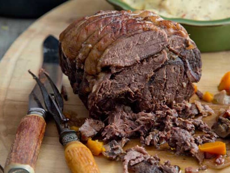 Slow braised beef recipe