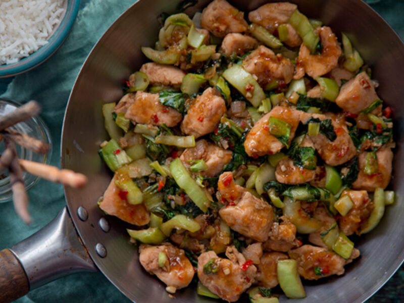 Sweet spicy thai chicken recipe