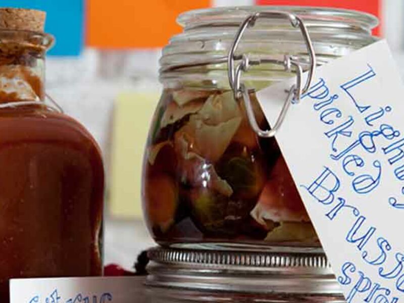 Pickled brussels sprouts recipe