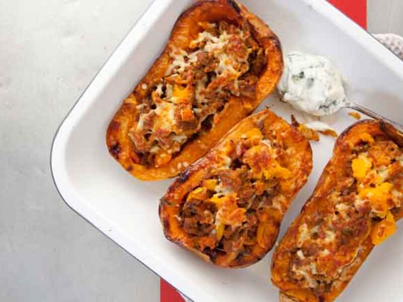 Stuffed squash