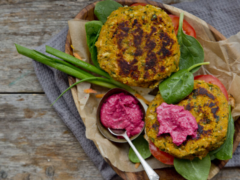 Veggie burger recipe