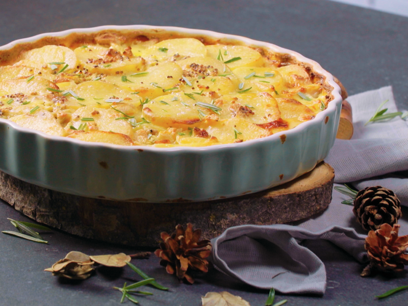 Garlic Gratin